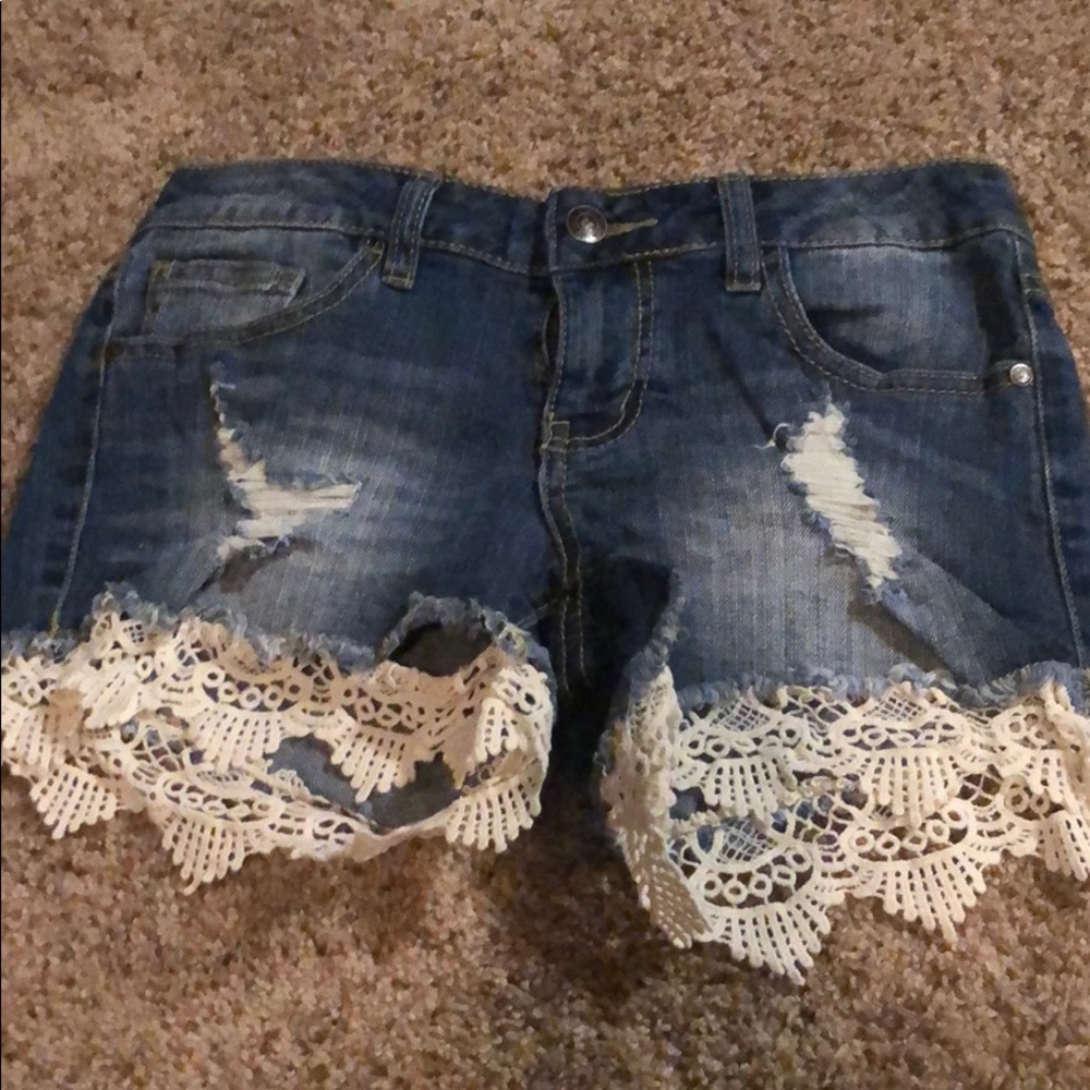 Altar’d state Jean shorts